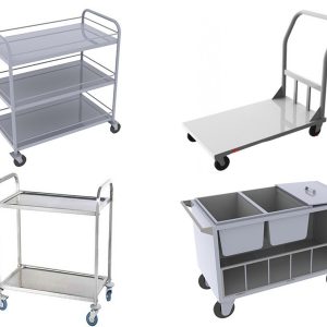 Xe đẩy inox
