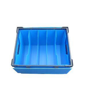 mặt trong Thùng nhựa Danpla chống tĩnh điện có vách ngăn