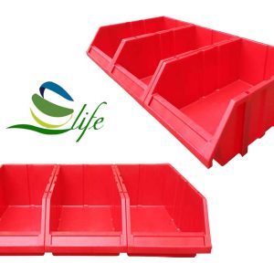 Khay đựng linh kiện nhựa A9 xếp hàng 3