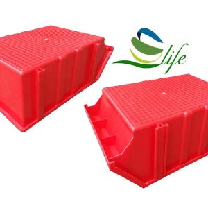 mặt đáy Khay đựng linh kiện nhựa A9