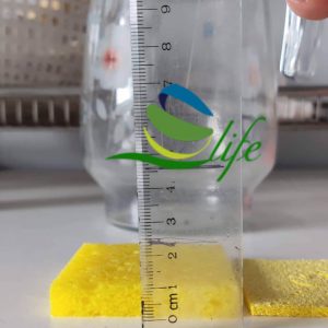 bọt biển lau mỏ hàn dày 3mm